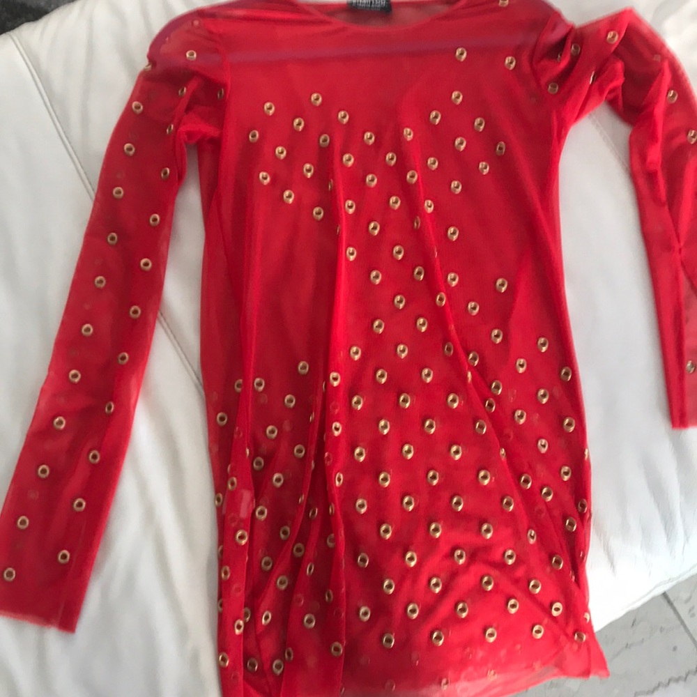 Red dress